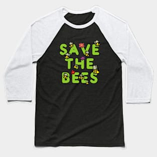 Save The Bees Baseball T-Shirt